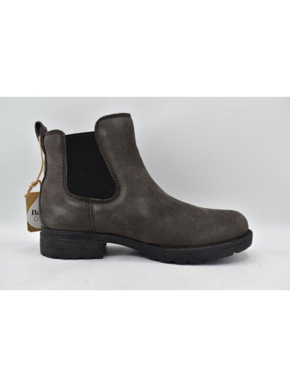Born Womens Size 7 Cove Dark Grey Suede Chelsea Boots Bootie Shoes - Picture 6 of 15